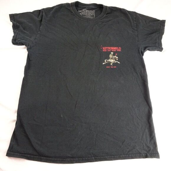 Astroworld Wish You Were Here Enjoy the Ride Shirt Size M - Picture 3 of 13